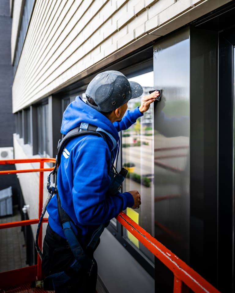 Coaten van Gevelbeplating door HydroGroep